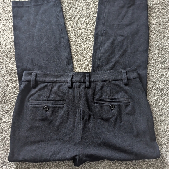 Navy Kit And Ace Knit Trousers - Picture 5 of 7